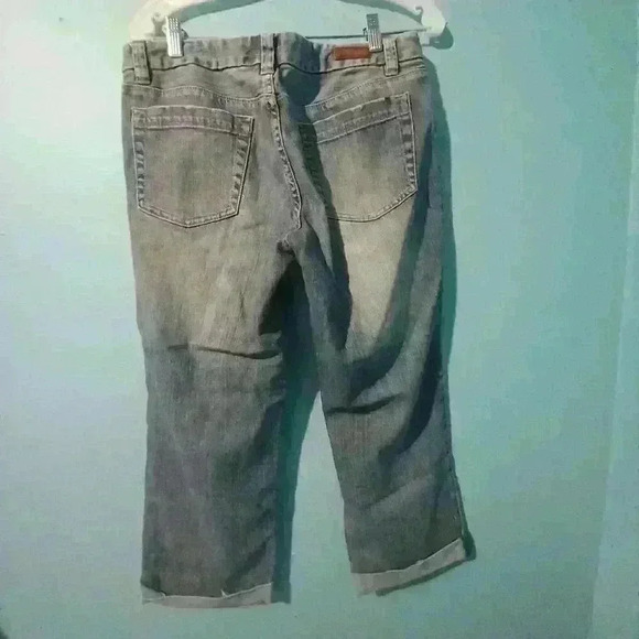 calvin klein jeans embroidered clam diggers, y2k vintage. - Picture 5 of 5